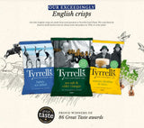 Tyrrells Hand Cooked English Crisps - Mature Cheddar & Chives (150g)