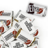 102 Pcs White Football Party Candy Favors Miniatures Chocolate - Touchdown