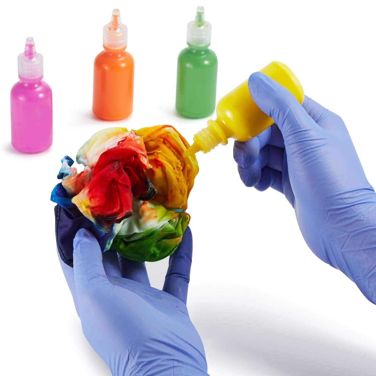 Kids Disposable Nitrile Gloves for 7-14 Years - Latex Free, Food Grade, Powder Free - for Halloween Preparation, Crafting, Painting, Gardening