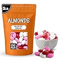 Oh! Nuts Jordan Almonds - Red Pink White - 2 lb - For Easter, Weddings, Baby Showers & Birth - Packed in New York Zip-Seal Bag for Exceptional