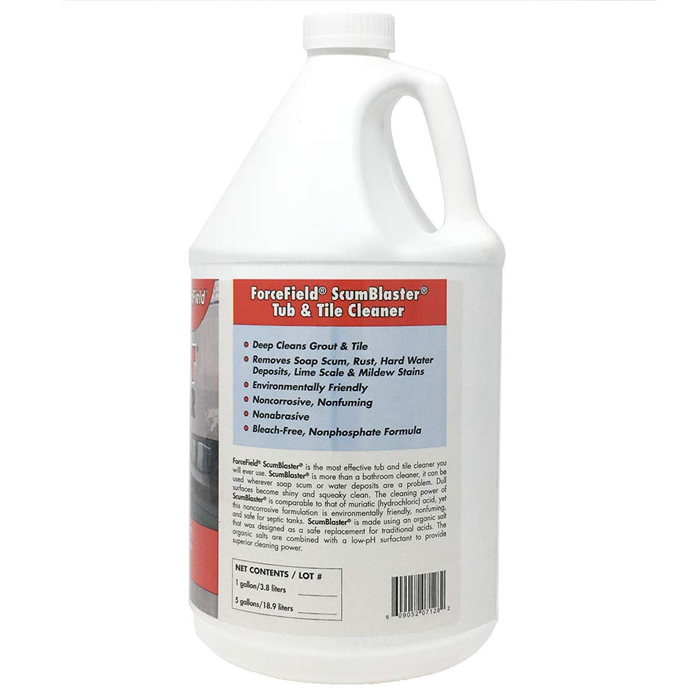 ForceField ScumBlaster Tub and Tile Cleaner Ready To Use 1 Gallon
