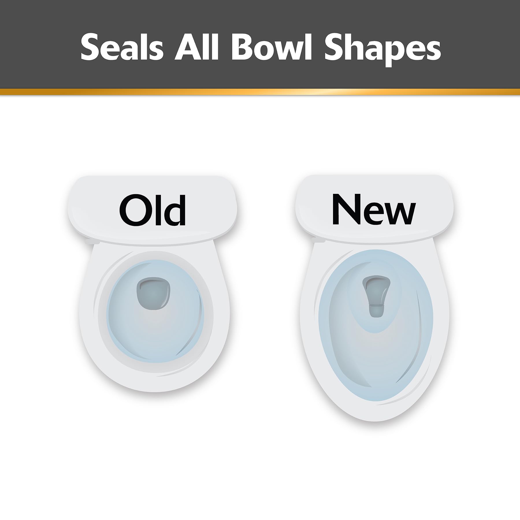 Korky BeehiveMAX Heavy Duty Toilet Plunger - Seals All Bowl Shapes - Powerful Clog Removal