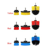 Drill Brush Attachment Set, Power Scrubber Brush Cleaning Kit, Electric Drill Brush, for Bathroom Surfaces, Grout, Floor, Tub, Shower, Tile, Corners