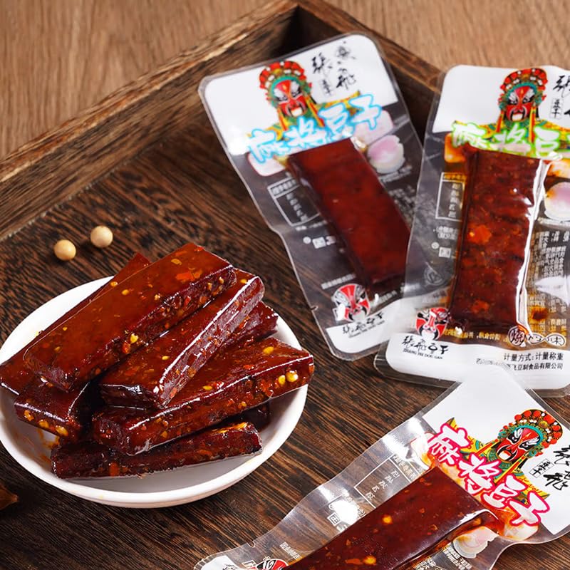 ?? ???? ???? ?? dried tofu Spicy strip Latiao Chinese snacks Chinese food 268g/ bag (9.45 oz)