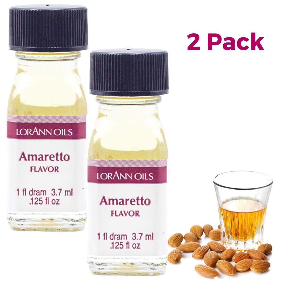 LorAnn Oils Super Strength Flavoring - Used For Candy Making, Flavoring, Baking, Hard Candy, & Flavor Oils - Bold, Natural Flavors 4X Stronger Than