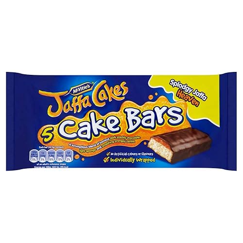 McVitie's 5 Jaffa Cake Cake Bars, 170 g