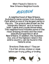 Mam Papaul's Audubon All Purpose Seasoning