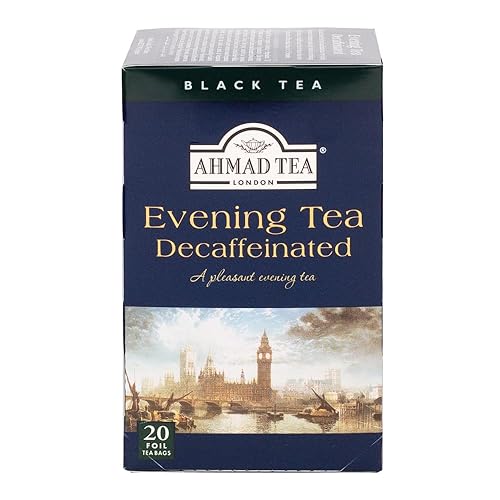 Ahmad Tea Decaffeinated Evening Tea, 120 Count (Pack of 6)