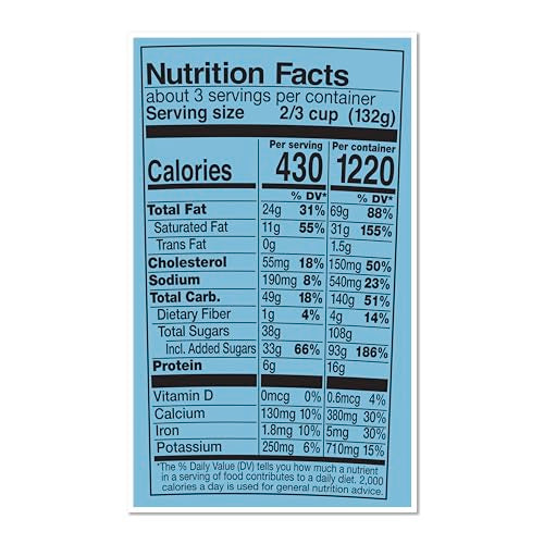 Ben & Jerry's Ice Cream Dirt Cake Topped Non-GMO 15.2 oz