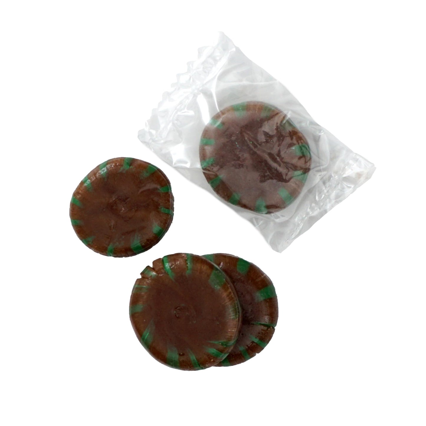 Chocolate Starlight Mints Candy, 1 Pound Bulk Candy (Approx. 75 pcs.), Individually Wrapped Choco Starlights
