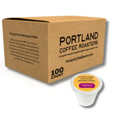 Portland Coffee Roasters, Medium Roast Single-Serve Pods, Goose Hollow Blend, 100 Count