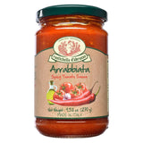 Rustichella d'Abruzzo Arrabbiata Sauce | Authentic Spicy Tomato Sauce with Extra Virgin Olive Oil, Chili, Garlic & Onions | Perfect for Pasta, Pizza