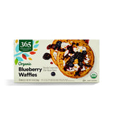 365 by Whole Foods Market, Organic Blueberry Waffles, 6 Pack, 7.4 oz