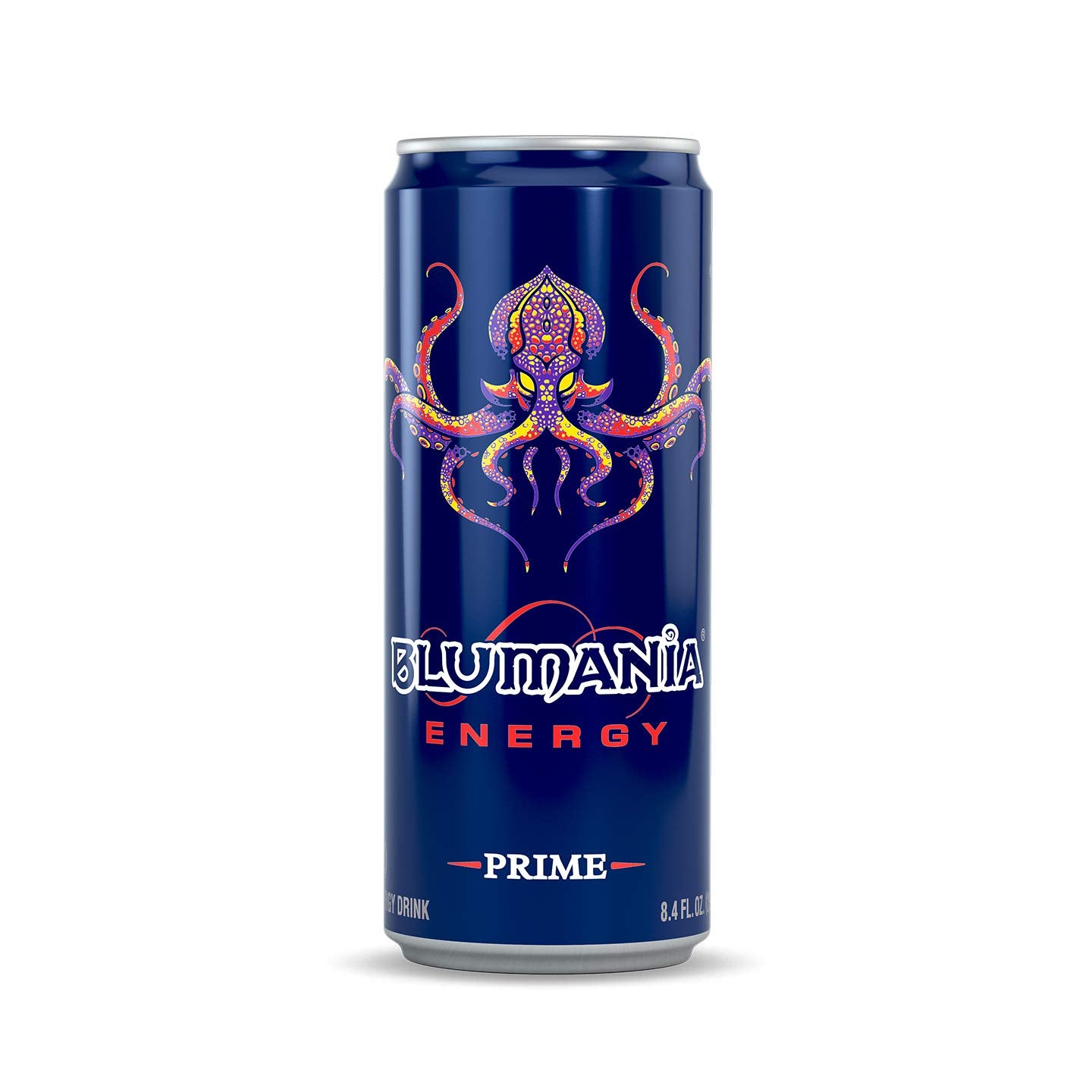 BLUMANIA ENERGY - PRIME, 8.4 Oz (Pack of 24), No Jitters, No Preservatives