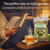 Zapote Blanco Herbal Tea 4 oz (113g) - 100% Natural White Sapote Leaves from Mexico - Traditional Loose Leaf Tea - Caffeine-Free, Non-GMO, Vegan