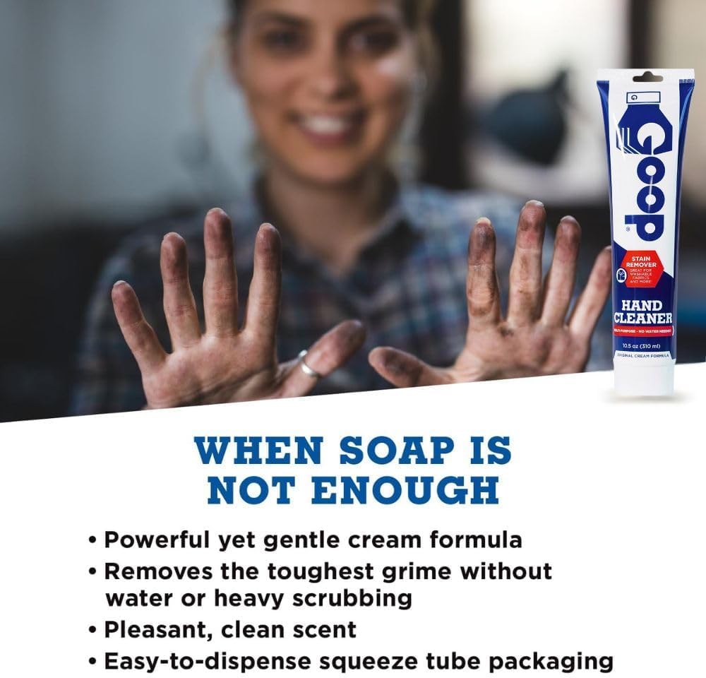 GOOP Hand Cleaner 10.5 Oz. Tube 3 Pack
