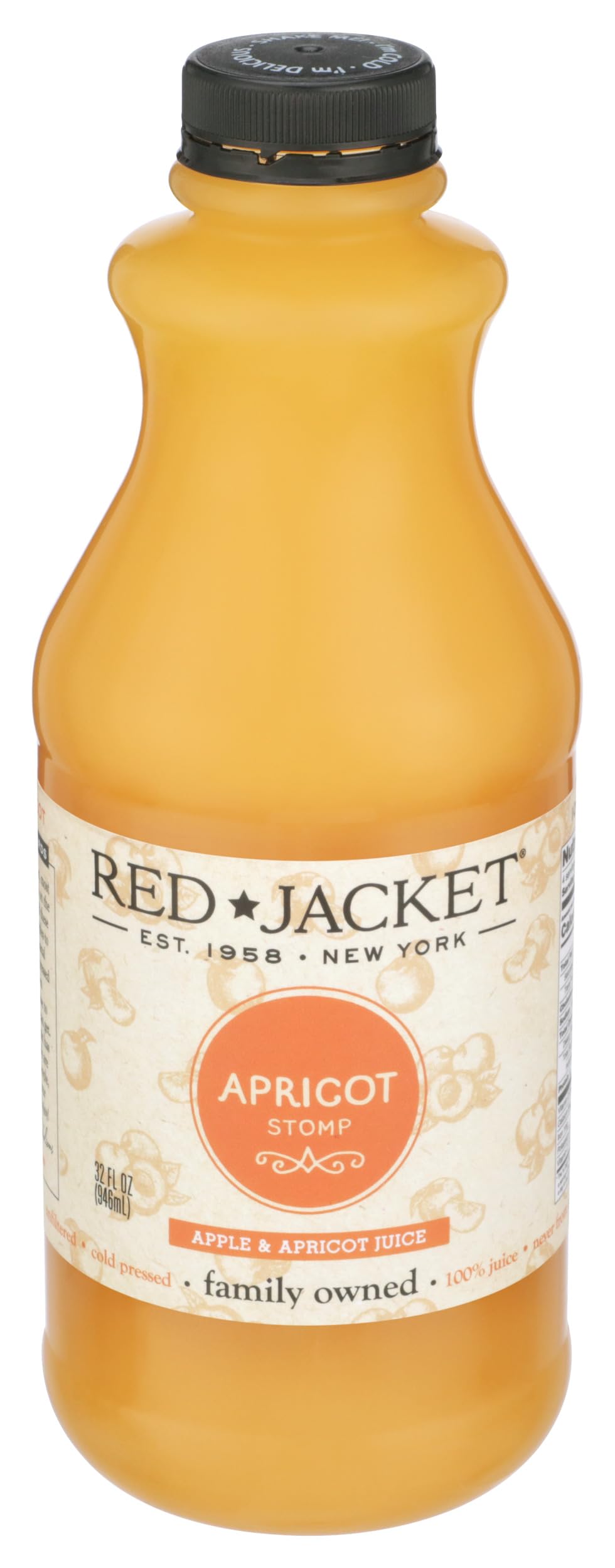 Red Jacket Orchards, Juice Apricot Stomp, 32 Fl Oz