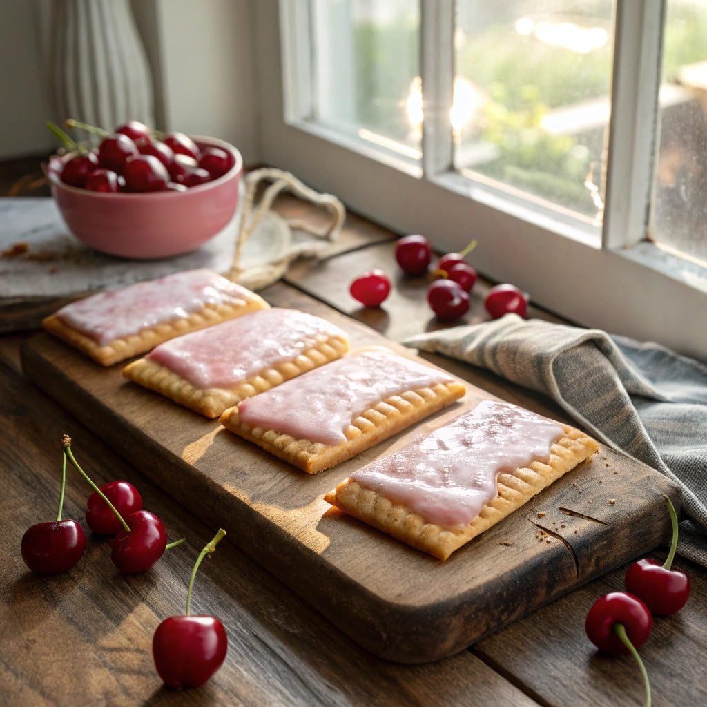 Amazon Grocery, Frosted Toaster Pastries, Cherry, 13.5 Oz, 8 Ct