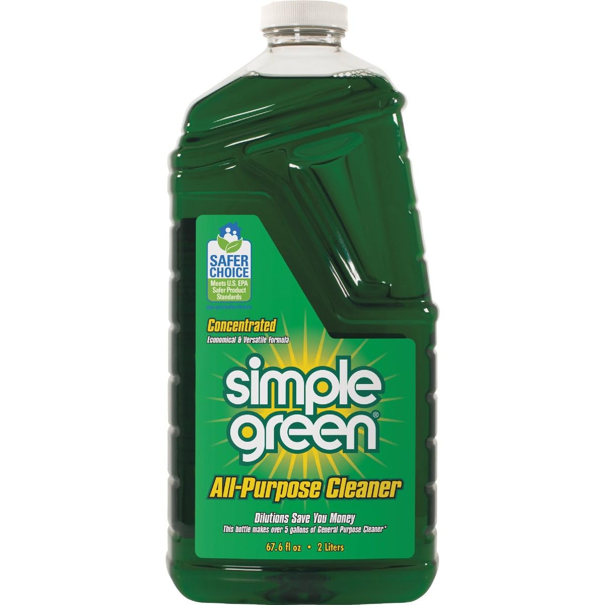 Simple Green 13014 67 All Purpose Cleaner, Green, 67.6 Fl Oz, 1 Count