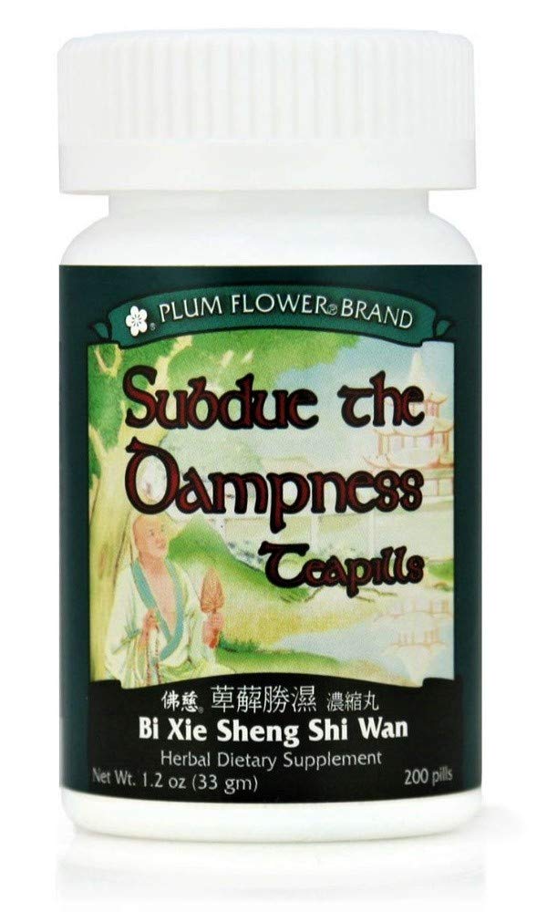 Subdue The Dampness Teapills (Bi Xie Sheng Shi Wan), 200 ct, Plum Flower