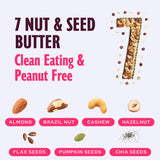 NuttZo Organic Power Fuel 7 Nuts and Seeds Butter, Crunchy, Paleo and Keto Friendly, Peanut and Gluten Free, Vegan, Kosher, No Added Sugar or Oil, 12