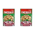 Emerald Nuts, Salty Sweet Mixed Nuts, Features Kettle Glazed Peanuts, Almonds, Cashews, Kettle Glazed Walnuts, Kettle Glazed Pecans, 5.5 Oz
