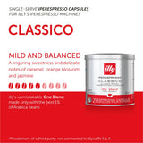 illy Coffee iperEspresso Capsules - Single-Serve Coffee Capsules & Pods - Single Origin Coffee Pods - Classico Medium Roast with Notes of Caramel