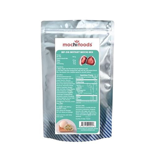 Original Instant Mochi Mix - 4.5lbs - Convenient Instant Mochi Mix | Enjoy Authentic Mochi Treats Anytime! Just Add Water & Steam | Perfect for Mochi Ice Cream & More - Mochi Foods