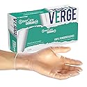 AmerCare Verge Powdered Gloves, Vinyl, Extra Large, Case of 1000