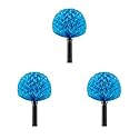 Hicavar 3pcs Screw on Cobweb Duster Replacement Head for Pole (Pole Not Included)
