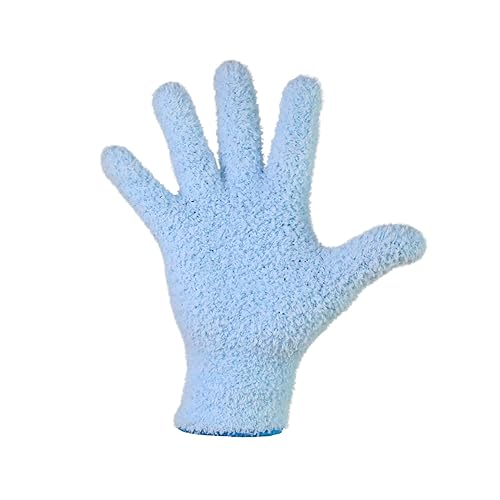 Mossify Microfiber Gloves for Plant Dusting - Reusable & Washable Plants Leaf Cleaning Gloves for Houseplants & Indoor Gardening, Soft & Absorbent