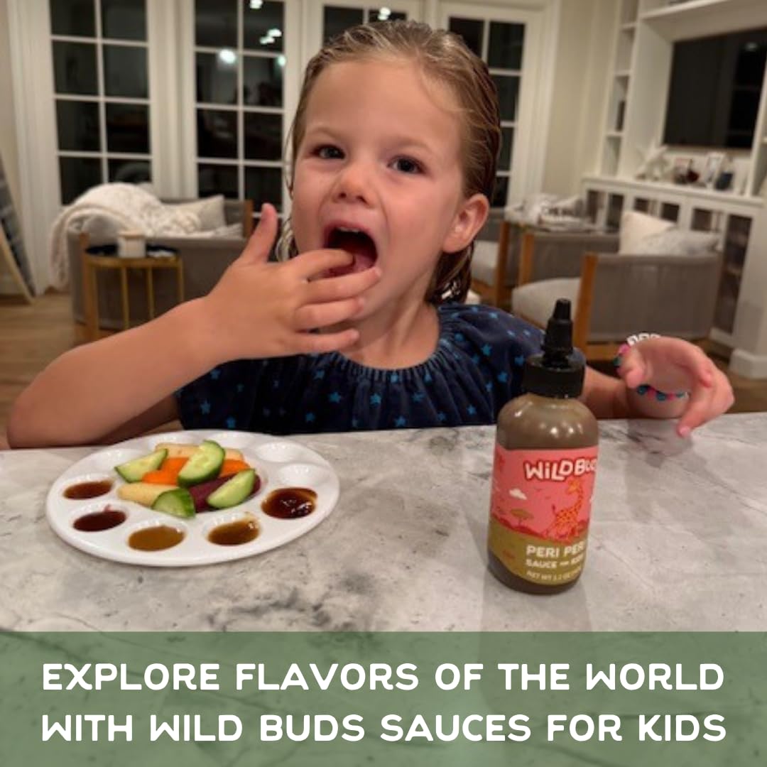 Wild Buds Global Explorers 4-Flavor Sauce Variety Pack for Kids - 21.5oz