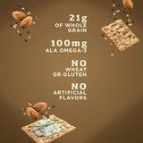 Blue Diamond Almonds Artisan Nut Thins Cracker Crisps, Multi-Seeds, 4.25 Ounce (Pack of 12)