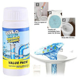 Wild Tornado Pipe Dredging Deodorizer openers Powerful Pipe Dredging Agent Powerful Sink Drain Cleaner for Kitchen Sewer Toilet Brush Closestool