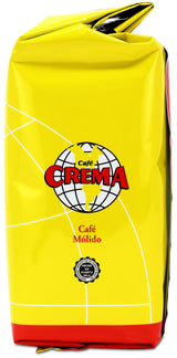 Cafe Crema Ground Coffee from Puerto Rico, 8 ounce bag (Pack of 1)