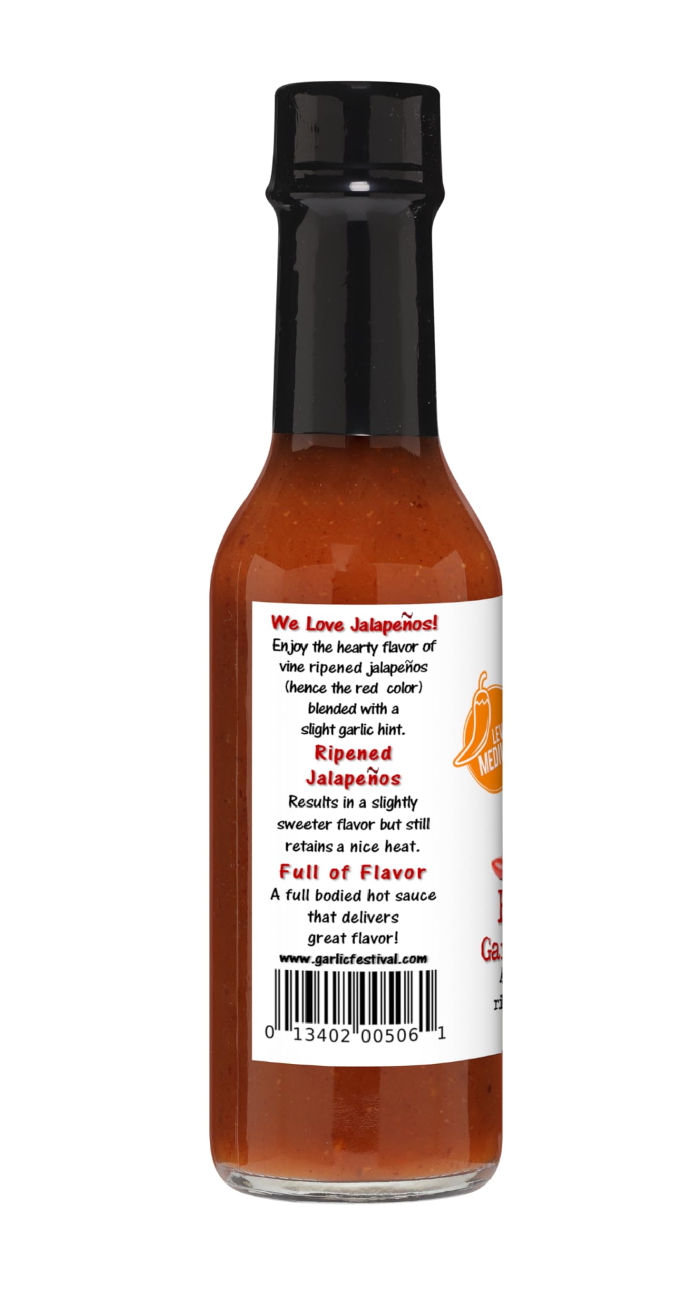 Garlic Festival Garlic & Red Jalapeno Hot Sauce