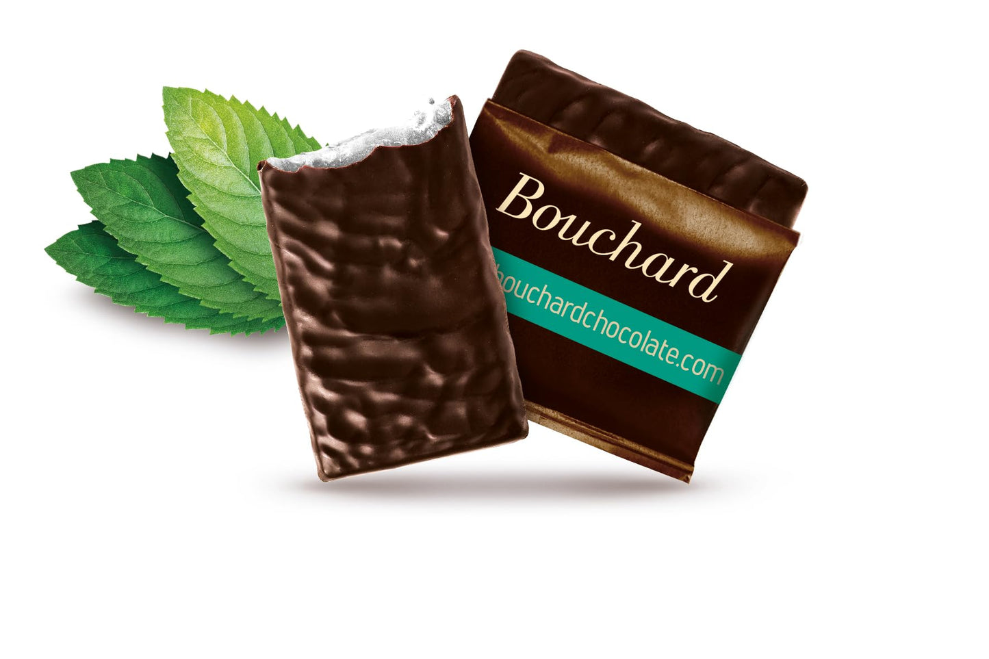 Bouchard Dark Chocolate Mint Thins (72% Cacao) 5.3 OZ (0.3 LB/150g)