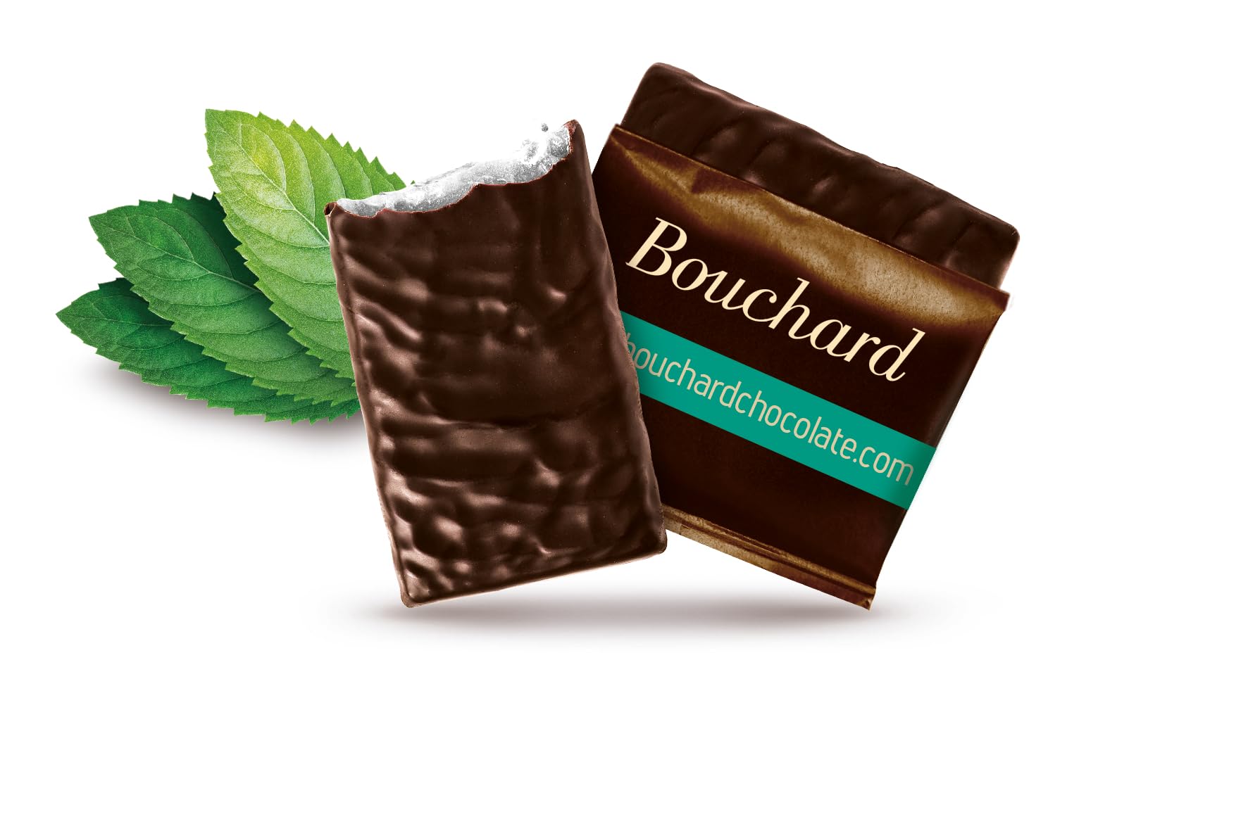 Bouchard Dark Chocolate Mint Thins (72% Cacao) 5.3 OZ (0.3 LB/150g)