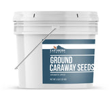 Earthborn Elements Ground Caraway Seeds, Bulk Size, Aromatic Spice, 1 Gallon Bucket (64 Ounce)