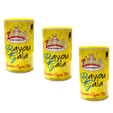 Bayou Gala (Exquisite Cajun Rub) (Pack Of 3) Unique Blend SWEET AND SAVORY Blend from Louisiana (ZERO SUGAR, MADE WITH NATURAL HONEY, NATURAL LEMON