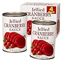 Cranberry Sauce Jellied (4 Pack - 14 OZ Cans).
