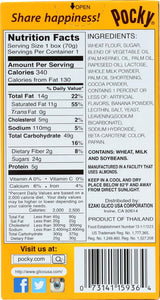 Pocky Chocolate Banana 2.47 oz each (2 Items Per Order)