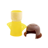 AINING Just Add Vinegar and Water (Yellow).Microwave Cleaner Steam Angry Mama Easily Cleans The Crud in Minutes. Fast Action Steam Kitchen Gadget