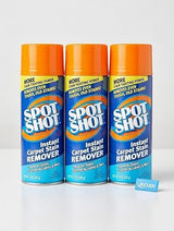 Spot Shot Instant Carpet Stain Remover Aerosol 14 oz - Fast Spray-and-Blot Carpet Cleaner for Old & New Stains, Helps Remove Pet Odors, Coffee, Wine