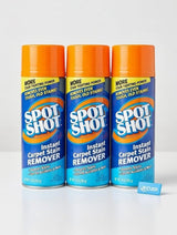 Spot Shot Instant Carpet Stain Remover Aerosol 14 oz - Fast Spray-and-Blot Carpet Cleaner for Old & New Stains, Helps Remove Pet Odors, Coffee, Wine