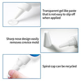 WINUSD 8OZ Active Stain Remover Gel Cleaner for Washing Machine Seal, Bathroom Grout, Shower Caulk, Tile, Walls, Toilet Bowl, Sink, Silicone
