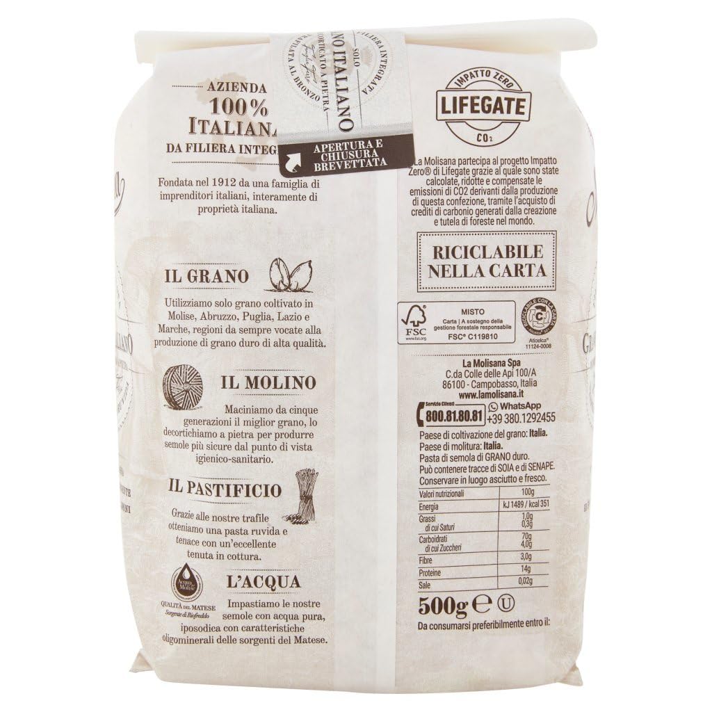 Pasta Fusilli Bucati Cort (Pack of 12)