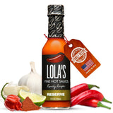 Lola’s Family Reserve Hot Sauce | Carolina Reaper & Habanero Blend | Ultra Spicy | 0 Calories, 0g Fat, Low Sodium | All-Natural, Vegan, Gluten-Free |