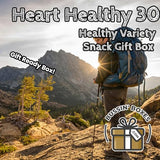 Heart Healthy Snacks Variety Pack - Nuts, Trail Mix, and Popcorn - Individually Wrapped Snack Box for Adults On-the-Go - 30 Count Assembled by Bussin