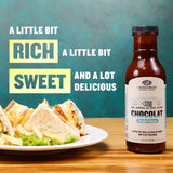 Brooksmade Gourmet Foods Soulful Sauces, Chocolate BBQ Sauce & Marinade, Gluten Free, No High Fructose Corn Syrup, 12 oz. Use as marinade,